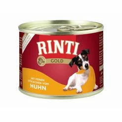 Rinti Gold Mit Huhn | 12x185g Hundenassfutter