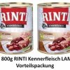 [Paket] Rinti Kennerfleisch Lamm | 24x 800g Hundefutter Nass -Hundefutter Geschäft Rinti Kennerfleisch Lamm 24x 800g Hundefutter nas