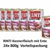 [Paket] Rinti Kennerfleisch Mit Ente | 24x 800g Hundefutter Sparpackung -Hundefutter Geschäft Rinti Kennerfleisch mit Ente 24x 800g Hundefutte