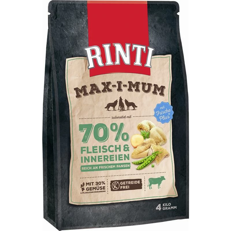 Rinti Max-i-mum Pansen | 4kg Hundetrockenfutter 3 Rinti Max-i-mum Pansen | 4kg Hundetrockenfutter
