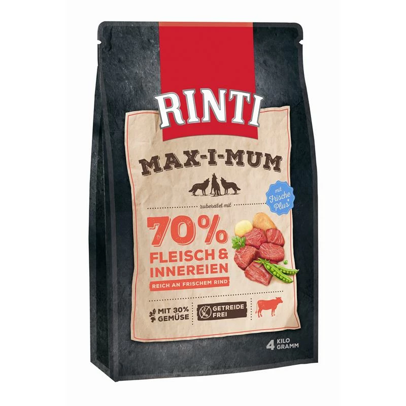 Rinti Max-i-mum Rind | 4kg Hundefutter Trocken 3 Rinti Max-i-mum Rind | 4kg Hundefutter Trocken