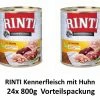 [Paket] Rinti Pur Kennerfleisch Huhn | 24x 800g Sparpackung -Hundefutter Geschäft Rinti Pur Kennerfleisch Huhn 24x 800g Sparpackung 213702