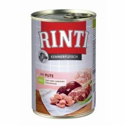 Rinti Pur Kennerfleisch Pute | 24x 400g Hundefutter Nass