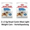 [Paket] Royal Canin Maxi Light Weight Care | 2 X 3kg Hundefutter Vorteilspack -Hundefutter Geschäft Royal Canin Size Maxi Light Weight Care 3kg Hunde 213028 1