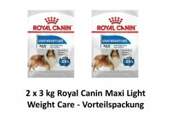 [Paket] Royal Canin Maxi Light Weight Care | 2 X 3kg Hundefutter Vorteilspack