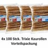 [Paket] Trixie Kaurollen | 400St. Hundesnack Gedreht 12cm Lang 5 Bis 6 Mm Ø -Hundefutter Geschäft Trixie Kaurollen 400St Hundesnack gedreht 12cm l