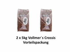 Vollmer´s [Paket] Vollmers Crossis | 2x 5kg Power Hundevollnahrung Vorteilspackung