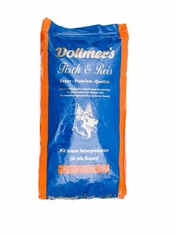 Vollmer´s Vollmers Fisch & Reis | 15kg Hundefutter Trocken