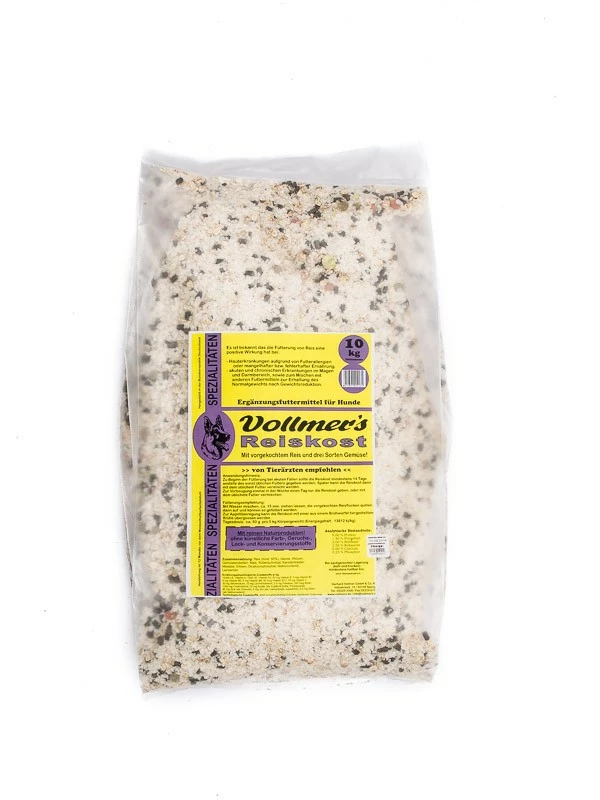 Vollmer´s Vollmers Reiskost | 5kg Für Hunde Mit Unverträglichkeiten 3 Vollmer´s Vollmers Reiskost | 5kg Für Hunde Mit Unverträglichkeiten